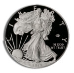 2020-W Proof Silver Eagle V75 Privy with Box & COA