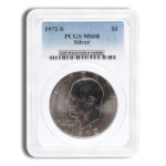 1972-S Ike Dollar - PCGS MS68