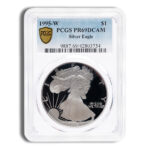 1995-W Proof Silver Eagle PCGS PR69 - Key Date
