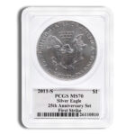 2011 Silver Eagle PCGS MS70 First Strike - Image 2
