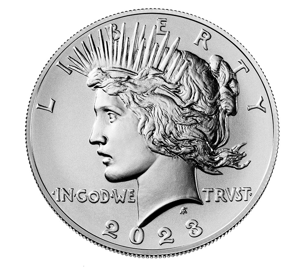 2023-P Peace Silver Dollar w/Box & COA 2023-P Peace Silver Dollar w/Box & COA - Image 1