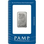 20 gram Platinum Bar - PAMP Fortuna (Carded)