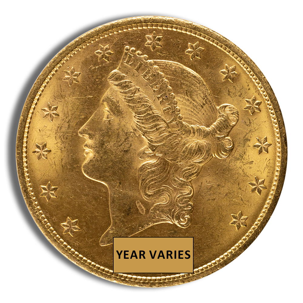 $20 Gold Liberty Double Eagle - BU $20 Gold Liberty Double Eagle - BU - Image 1