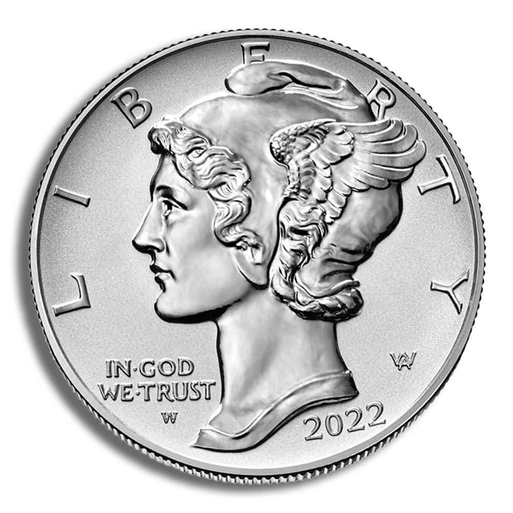 2022-W 1 oz Reverse Proof Palladium Eagle (w/Box & COA) 2022-W 1 oz Reverse Proof Palladium Eagle (w/Box & COA) - Image 1