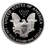 1994-P Proof Silver Eagle with Box & COA - Image 3