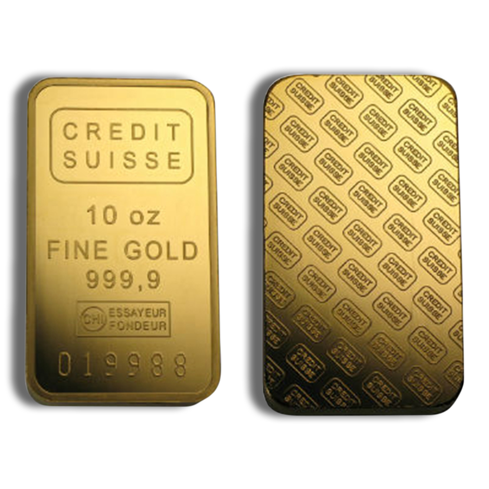 10 oz Gold Bar - Credit Suisse 10 oz Gold Bar - Credit Suisse - Image 1