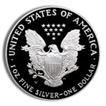 2002-W Proof Silver Eagle with Box & COA - Image 2