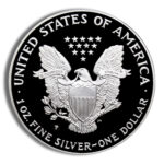 2001-W Proof Silver Eagle with Box & COA - Image 3
