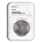 Pre-1921 Morgan Dollar - NGC MS63