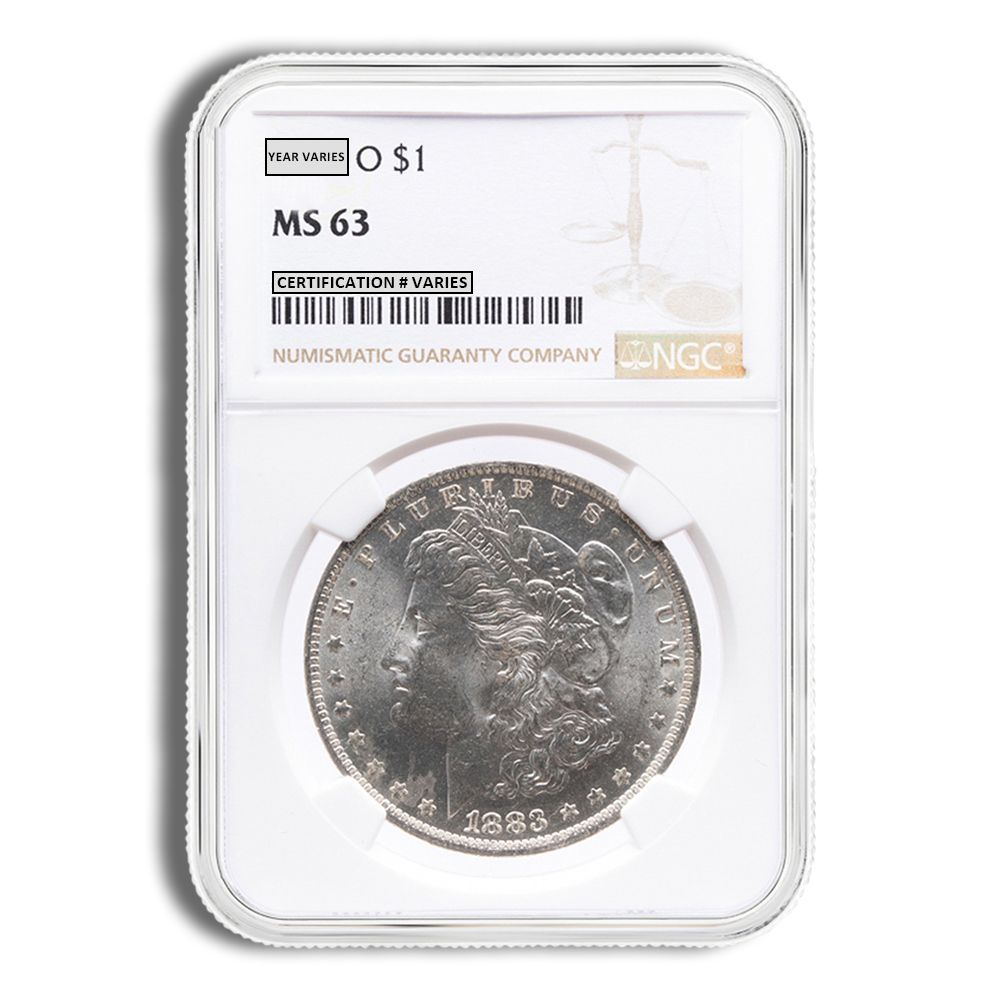 Pre-1921 Morgan Dollar - NGC MS63 Pre-1921 Morgan Dollar - NGC MS63 - Image 1