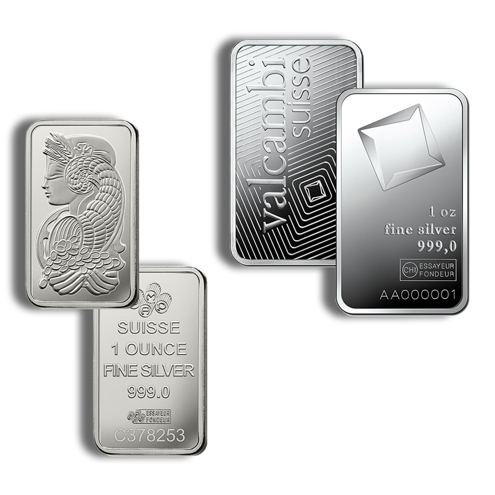 1 oz Silver Bar - Brand Varies - Secondary Market 1 oz Silver Bar - Brand Varies - Secondary Market - Image 1