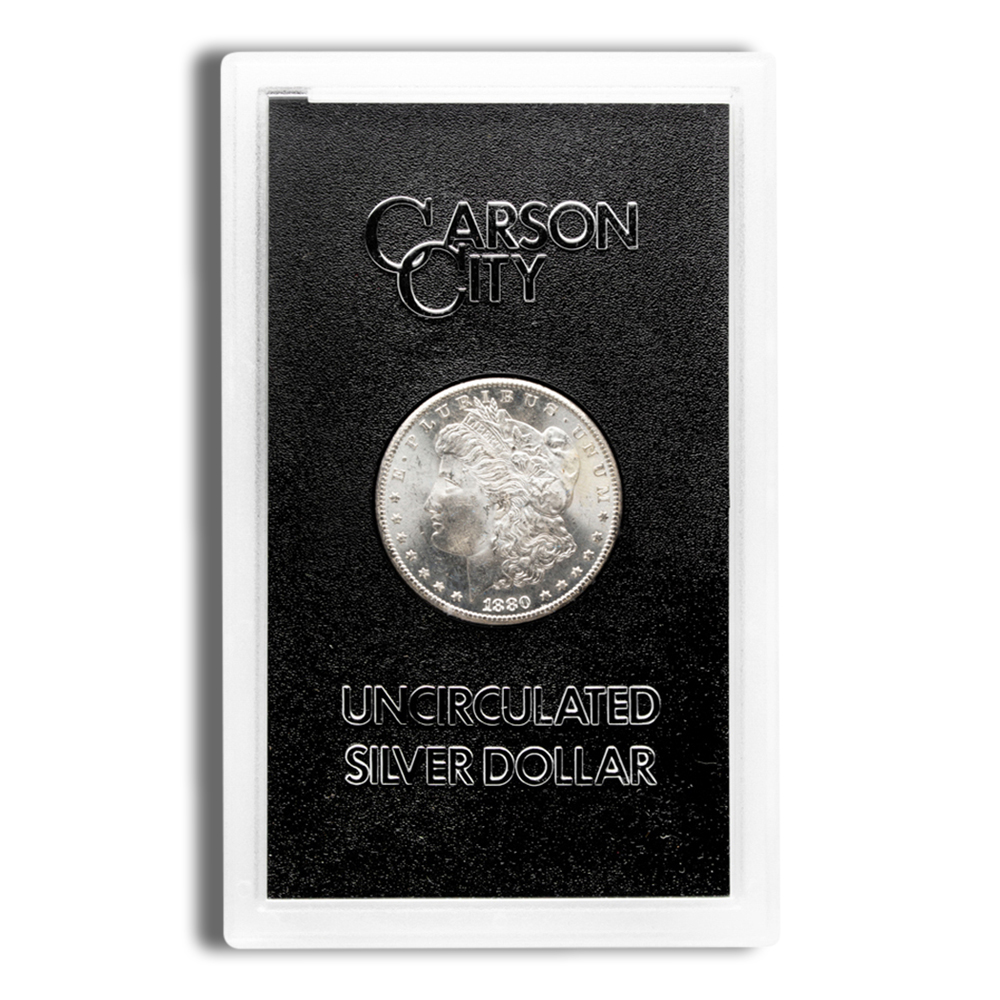 1880-CC GSA Morgan Dollar w/Box & COA 1880-CC GSA Morgan Dollar w/Box & COA - Image 1