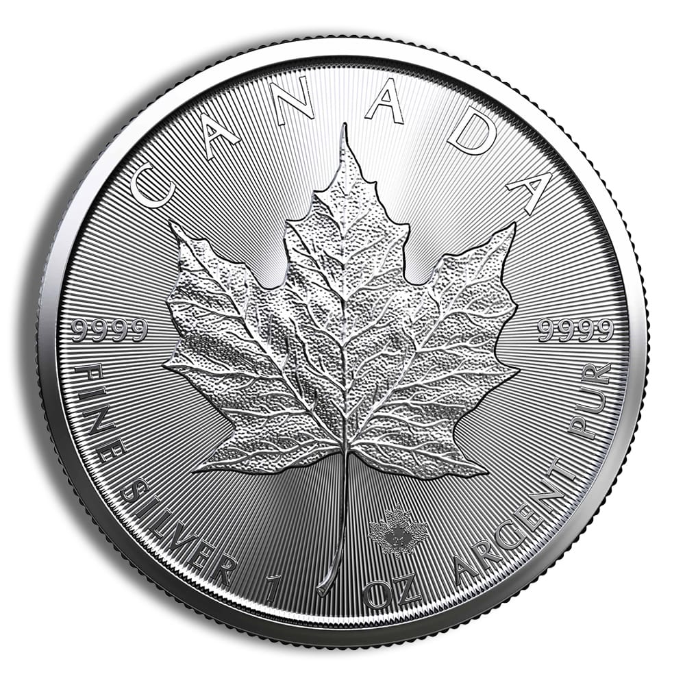 1 oz Canadian Silver Maple Leaf - Sealed Box (Year Varies) 1 oz Canadian Silver Maple Leaf - Sealed Box (Year Varies) - Image 1