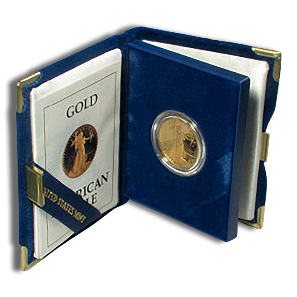 1/4 oz Proof Gold Eagle - Box/COA (Date Varies) 1/4 oz Proof Gold Eagle - Box/COA (Date Varies) - Image 1