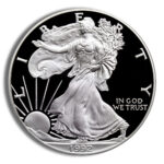 1992-S Proof Silver Eagle with Box & COA - Image 2