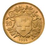 Switzerland Gold 20 Francs - Helvetia (1897-1949) - Image 2