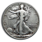 $1 FV 90% Silver Walking Liberty Half Dollar