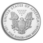 2021-W Proof Silver Eagle with Box & COA - Type 1 - Image 3